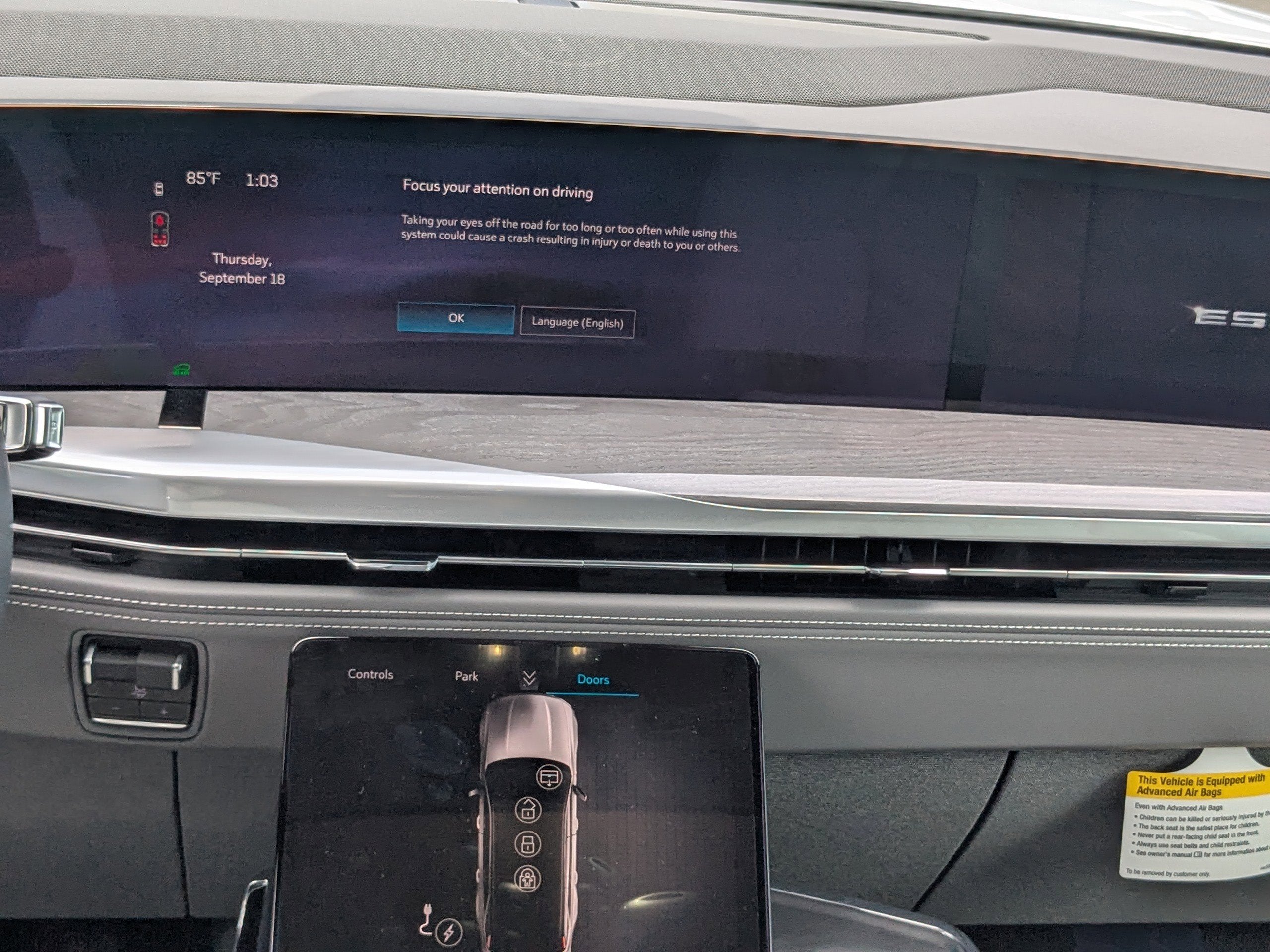 2026 Cadillac ESCALADE IQL Sport