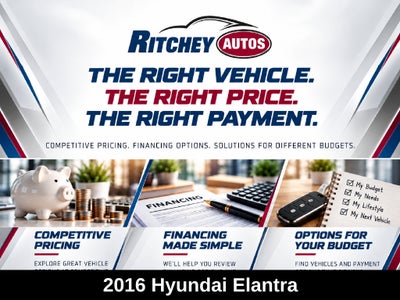 2016 Hyundai Elantra SE
