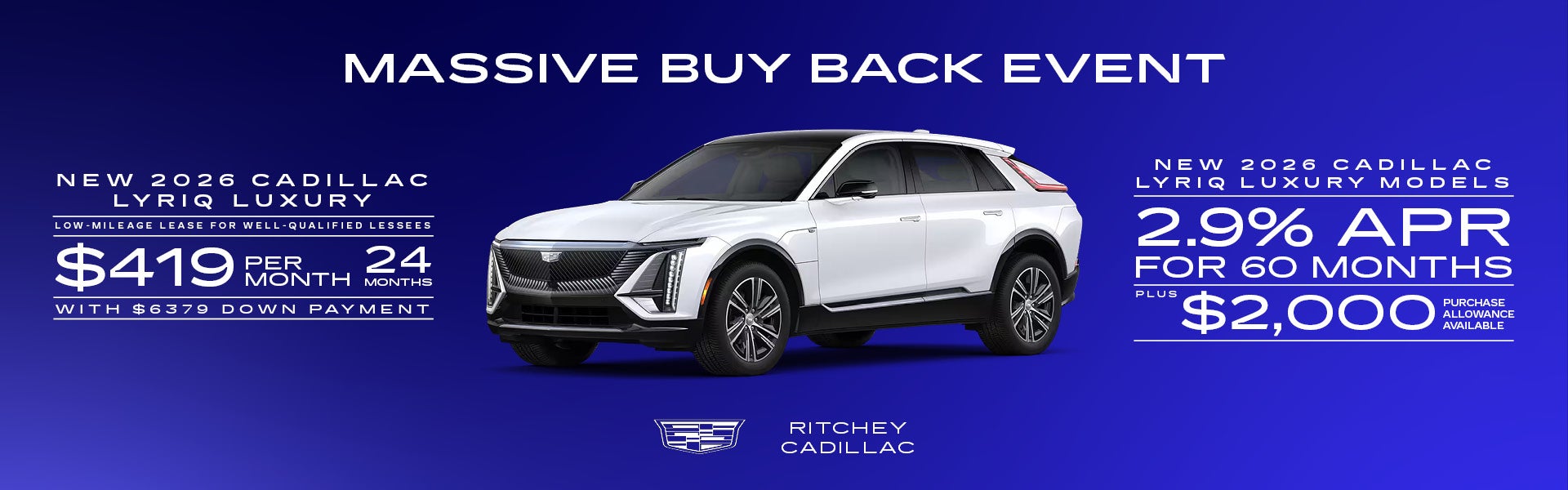 2026 Cadillac Lyriq Models in Daytona Beach, FL