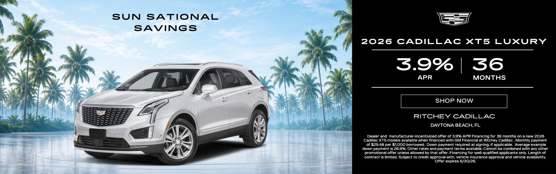 2026 CADILLAC XT5