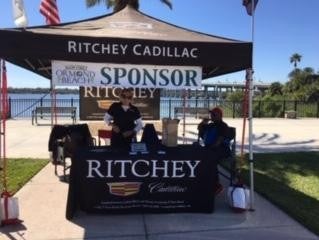 Ritchey Cadillac booth at the Taste of Ormond
